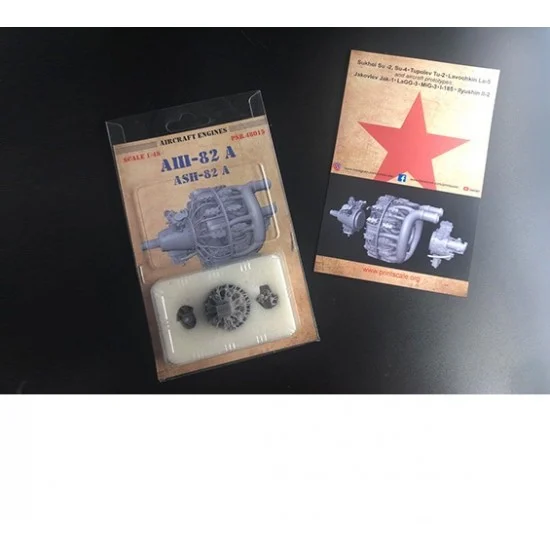 Print Scale PSR48015 1/48 Aircraft Engines ASH-82A