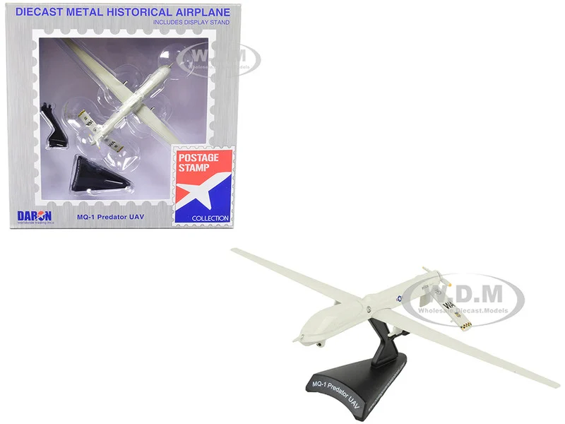 General Atomics MQ-1 Predator UAV Drone Aircraft "CIA - United States Air Force" 1/87 (HO) Diecast Model by Postage Stamp
