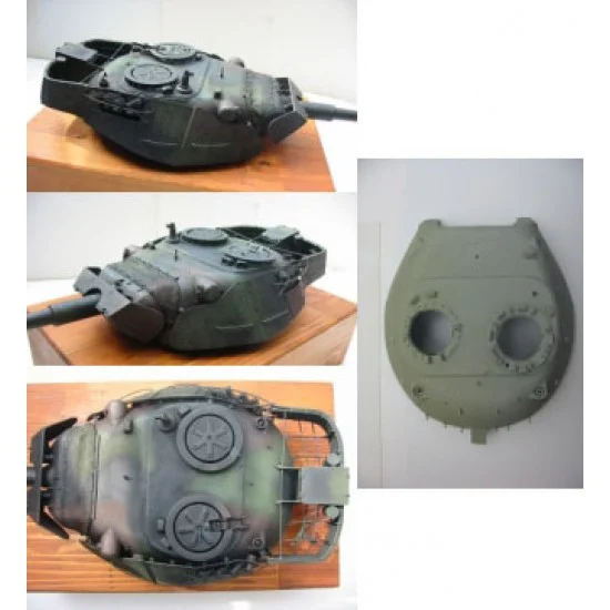Perfect Scale Modellbau 16001 1/16 Leopard 1 A5 / A1 A1 Turret Conversion set for Tamiya Leopard A4 - Military Vehicles & Tanks