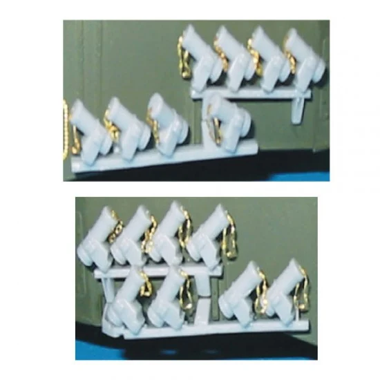 Perfect Scale Modellbau 35044 1/35 Leopard 2 (A0 - A4) Smoke Launcher