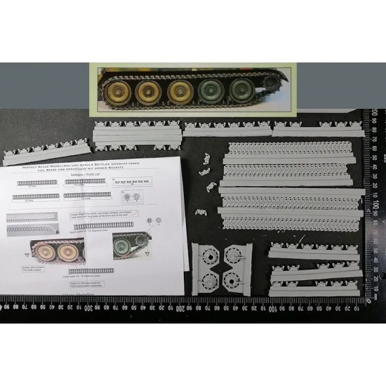 Perfect Scale Modellbau 35090 1/35 M110/M107 Tracks - Military Vehicles & Tanks