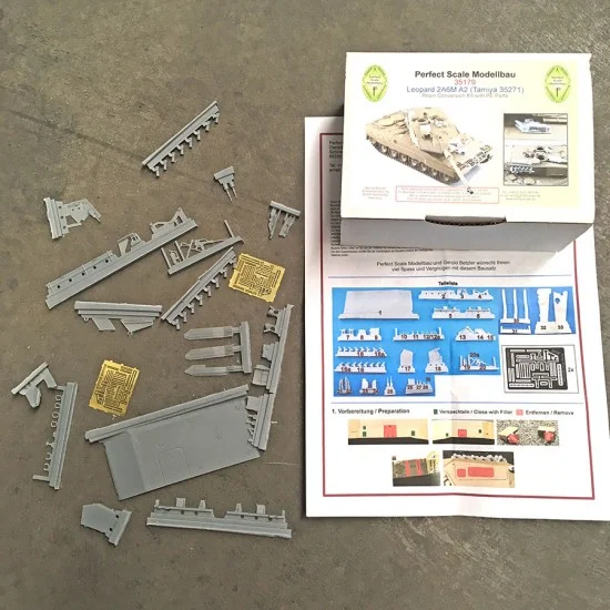 Perfect Scale Modellbau 35179 1/35 Leopard 2A6MA2 Conversion set for Tamiya kit #35271 - Military Vehicles & Tanks