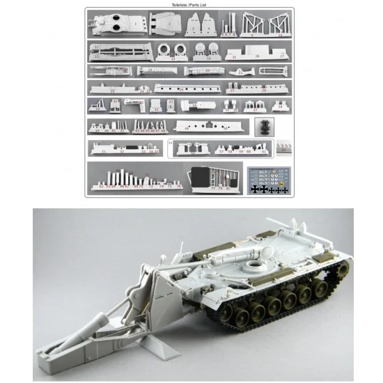Perfect Scale Modellbau 35191 1/35 Bundeswehr M48 A2 AVLB Launcher Conversion Set for Dragon kit #3606 - Military Vehicles & Tanks