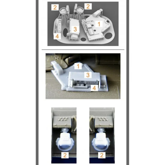 Perfect Scale Modellbau A1032 1/35 Spectus for Leopard 2 A6 - A7