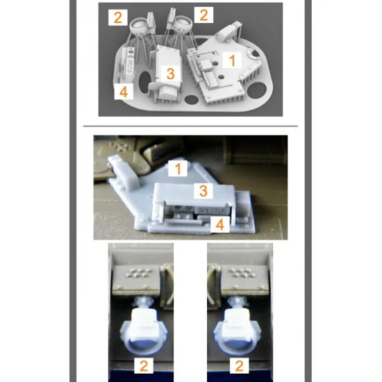 Perfect Scale Modellbau A1034 1/16 Spectus for Leopard 2A6-2A7