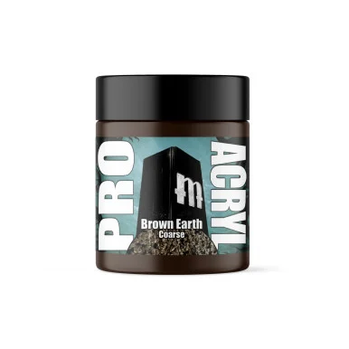 T08 - Pro Acryl: Brown Earth Coarse