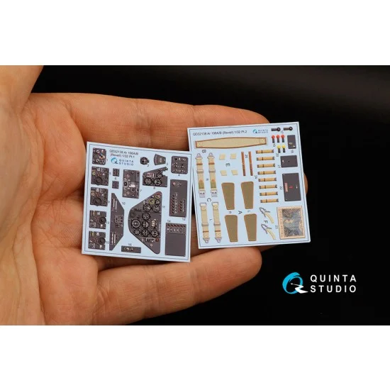 Quinta Studio QD32138 1/32 Arado Ar 196A/B Interior Detail Parts for Revell kits - Model Planes