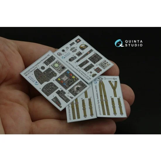 Quinta Studio QD32170 1/32 DH Mosquito FB Mk.VI Interior Detail Parts for Tamiya kits - Model Planes