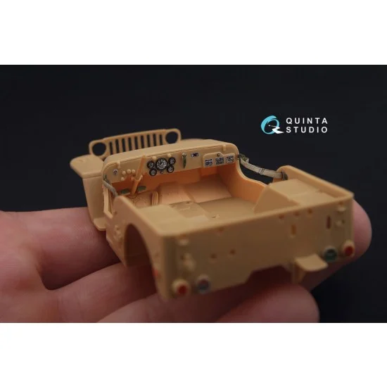 Quinta Studio QD35018 1/35 Willys MB 3D-Printed & Coloured Interior Decals for all kit