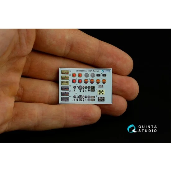Quinta Studio QD35069 1/35 Steyr 1500A Interior Detail Parts for Tamiya kits - Military Vehicles & Tanks