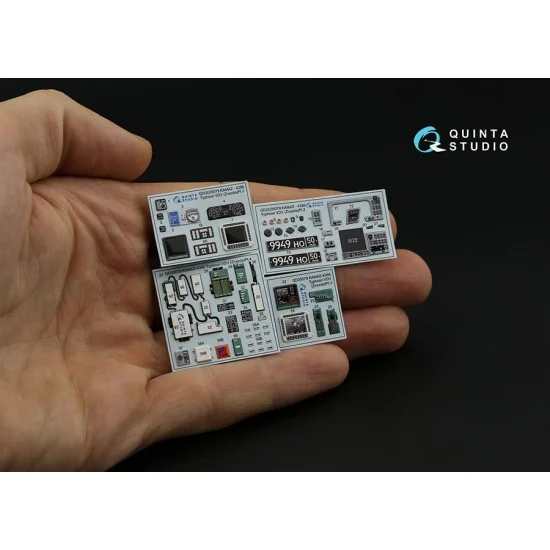 Quinta Studio QD35079 1/35 K-4386 Typhoon VDV Interior Detail Parts for Zvezda kits