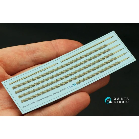 Quinta Studio QD35128 1/35 German 7.92 Fabric Ammunition Belts Coloured Interior Detail Parts - Model Planes