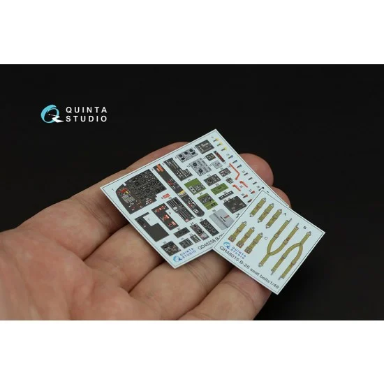 Quinta Studio QD48258 1/48 Douglas A(B)-26 Interior Detail Parts for ICM kits