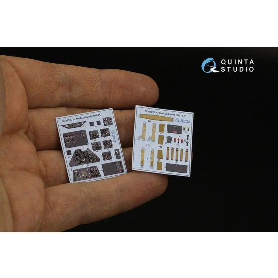 Quinta Studio QD48289 1/48 Arado Ar 196A-3 Interior Detail Parts for Italeri kits