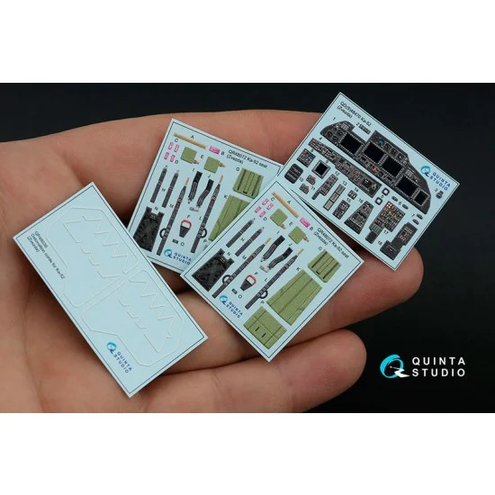 Quinta Studio QD48470 1/48 Ka-52 Coloured Interior Detail Parts for Zvezda kits