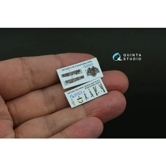 Quinta Studio QD72200 1/72 A-4E Interior Details on 3D Decal (Fujimi/Hobby 2000)