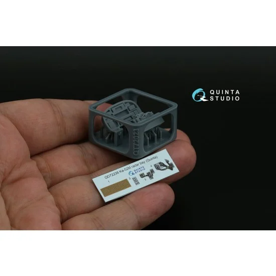 Quinta Studio QD+72238 1/72 Ka-52M Radar Bay for Quinta Models (with resin parts)