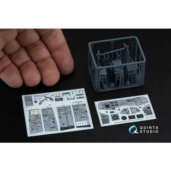 Quinta Studio QDS+32262 1/32 German Tornado IDS Detail Parts on 3D Decal for Revell kits (Small, w/resin parts) - Model Planes