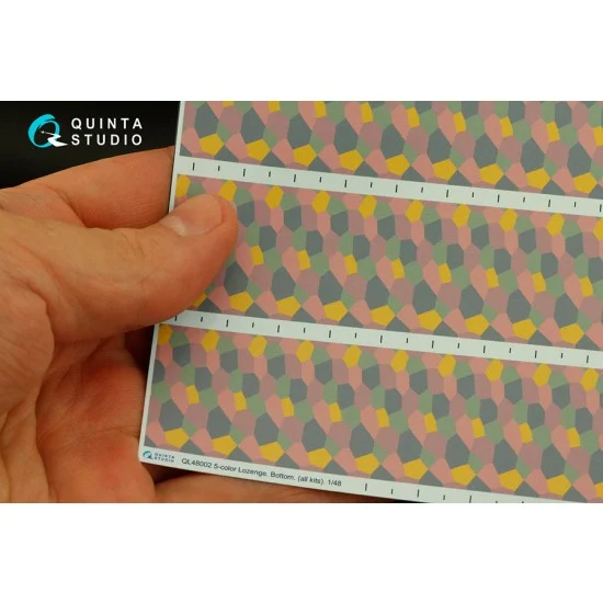 Quinta Studio QL48002 1/48 WWI German 5-Colour Lozenge (lower surface)