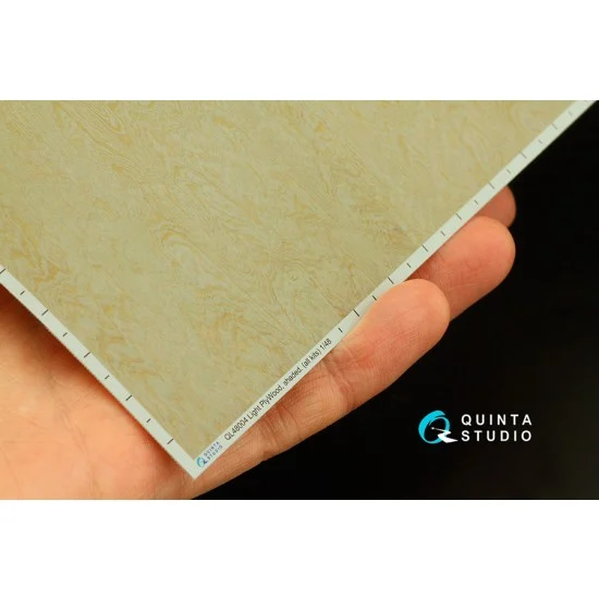 Quinta Studio QL48004 1/48 Light Plywood (shaded) - Model Planes