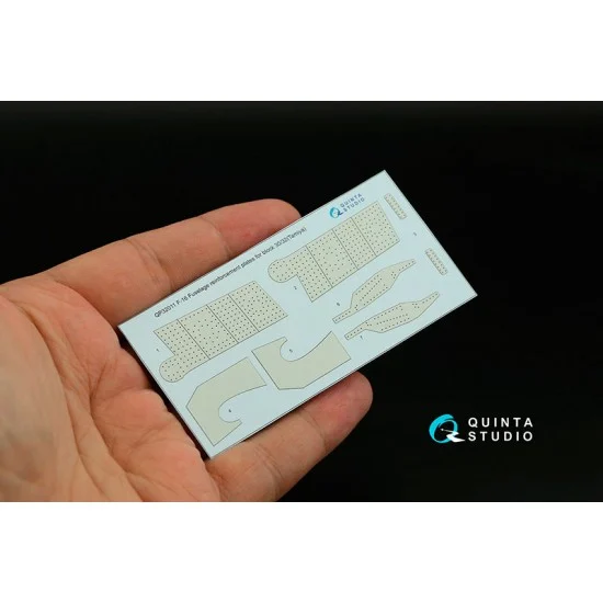 Quinta Studio QP32011 1/32 F-16 block 30/32 Reinforcement Plates for Tamiya kits