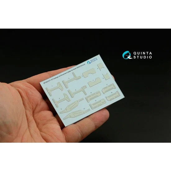 Quinta Studio QP32012 1/32 F-16 block 40/42 Reinforcement Plates for Tamiya kits