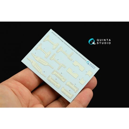 Quinta Studio QP32016 1/32 F-16 block 40/42 Reinforcement Plates for Academy kits