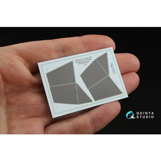 Quinta Studio QP35010 1/35 FW 190A-8/R-8 Armor Plates for Border Model