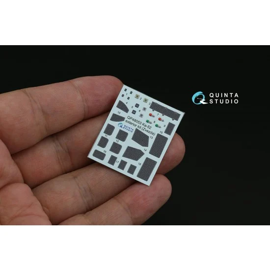 Quinta Studio QP48053 1/48 Ka-52 Exterior Detail Parts for Zvezda/Quinta Models