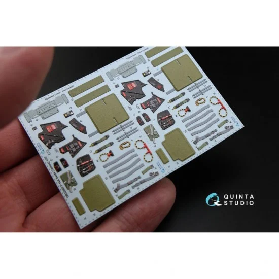 Quinta Studio QR32003 1/32 F-14A Tomcat GRU-7A Ejection Seats (2pcs) for Tamiya kit