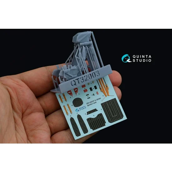 Quinta Studio QR+32037 1/32 K-36DM initial Ejection Seat for Su-17M3/M4/UM3/22, Su-24, MiG-29 9-12 Early aircraft