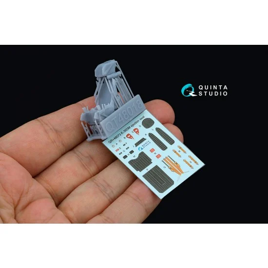 Quinta Studio QR+48073 1/48 K-36DM initial Ejection Seat for Su-17M3/M4/UM3/22, Su-24, MiG-29 9-12 Early