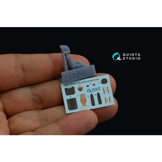 Quinta Studio QR+72035 1/72 K-36L Early Ejection Seat for Su-25 aircraft until 2007