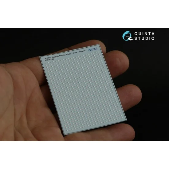 Quinta Studio QRV-007 Separate Positive Rivets (dia. 1.0mm/0.039", 660pcs)