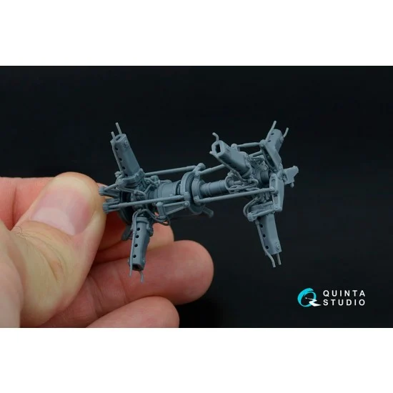 Quinta Studio QT48026 1/48 Ka-52 Rotor Hub for Zvezda kits