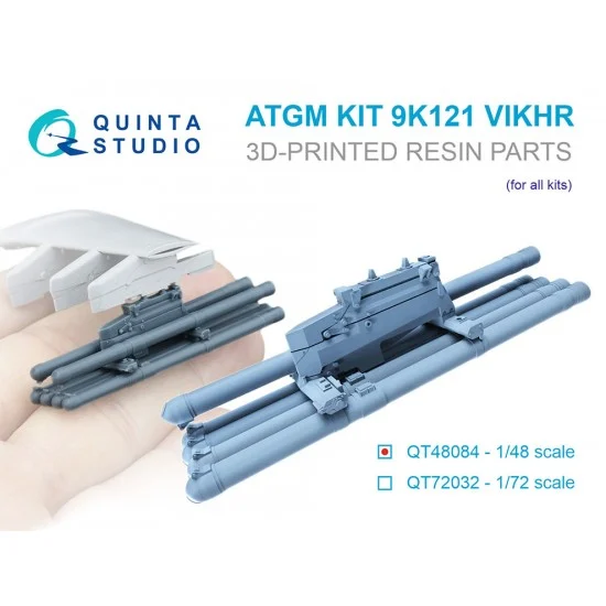 Quinta Studio QT48084 1/48 9K121 Vikhr ATGM 6-pack (for all kits)
