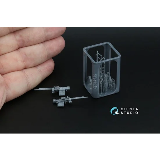 Quinta Studio QT48136 1/48 WWII Soviet UBT Machine Gun (2pcs) - Model Planes