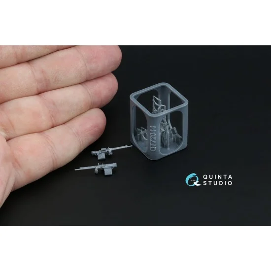 Quinta Studio QT72044 1/72 WWII Soviet UBT Machine Gun (2pcs) - Model Planes
