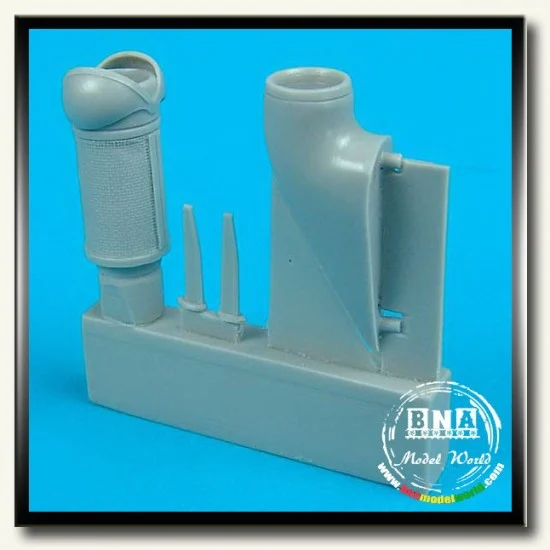 QuickBoost 32016 1/32 Messerschmitt Bf 109G-6 Dust Filter-Early Model for Hasegawa kit