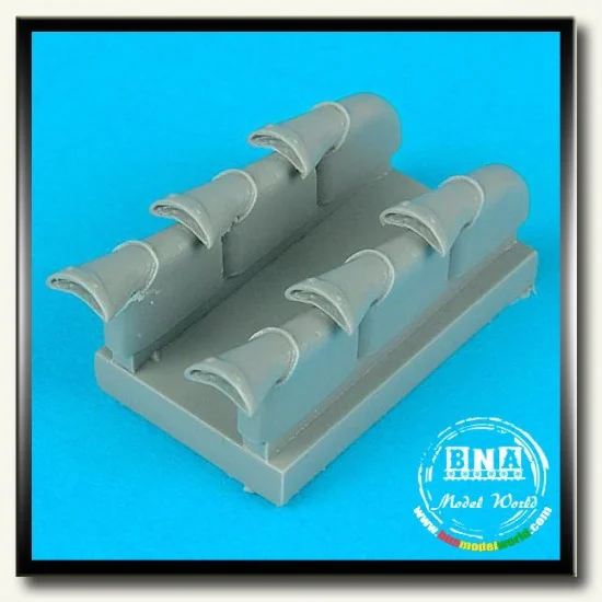 QuickBoost 32019 1/32 Spitfire Mk. V Exhaust for Hasegawa kit - Model Planes