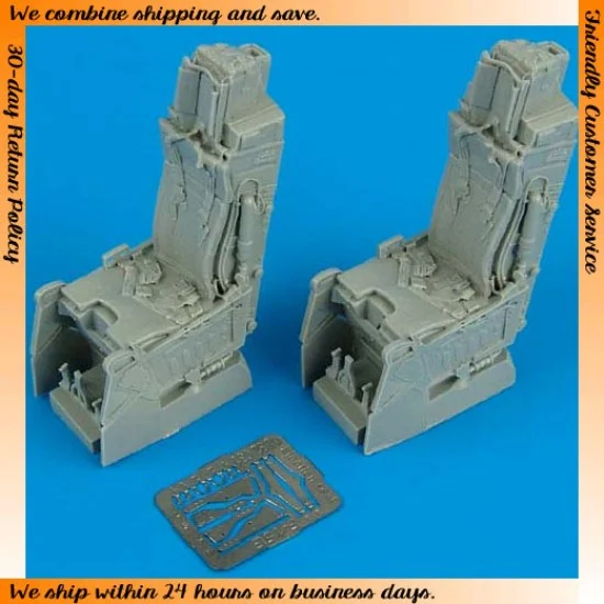 QuickBoost 32031 1/32 McDonnell Douglas F-15E Eagle Ejection Seats (2pcs) with safety belts for Tamiya kits
