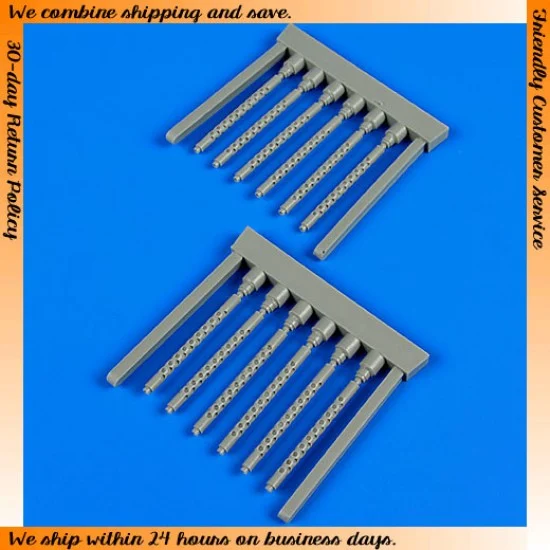 QuickBoost 32151 1/32 Boeing B-17G Flying Fortress Gun Barrels for Hong Kong Models kits