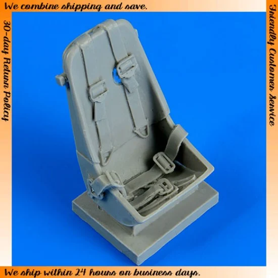 QuickBoost 32163 1/32 Messerschmitt Me163B Seat with Safety Belts for Meng Model kit - Model Planes