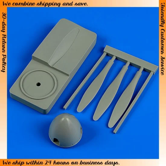QuickBoost 32165 1/32 Supermarine Spitfire Mk.Vb Propeller w/Tool for HobbyBoss kit - Model Planes