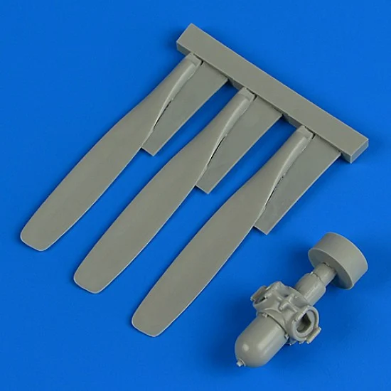 QuickBoost 32188 1/32 North American T-28 Trojan Propeller "A" for Kitty Hawk kit