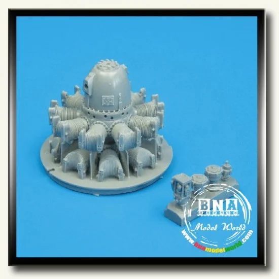 QuickBoost 48006 1/48 Vought F4U-1 Corsair Engine for Tamiya kit