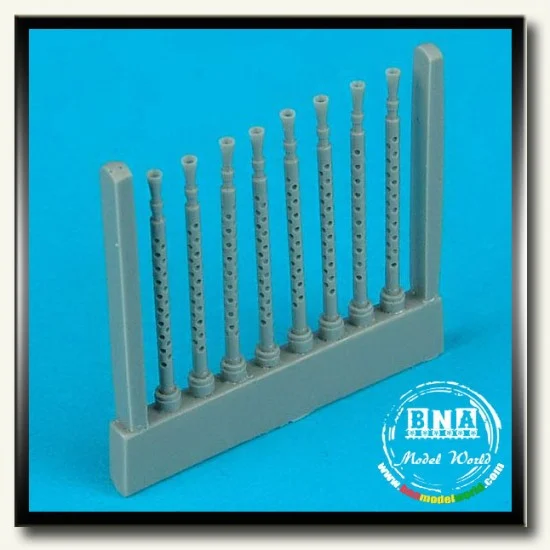 QuickBoost 48047 1/48 Avro Lancaster Gun Barrels Round Perforated for Tamiya kit - Model Planes