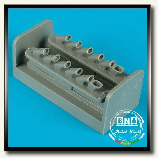 QuickBoost 48079 1/48 Ilyushin IL-2 Exhaust for Accurate Miniatures kit