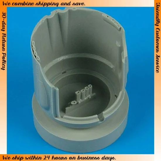 QuickBoost 48137 1/48 Focke-Wulf Fw 190A-5 Cowling with Exhaust for Eduard kit