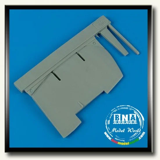 QuickBoost 48238 1/48 Dakota C-47 Skytrain Correct Tail Rudder for Trumpeter kit